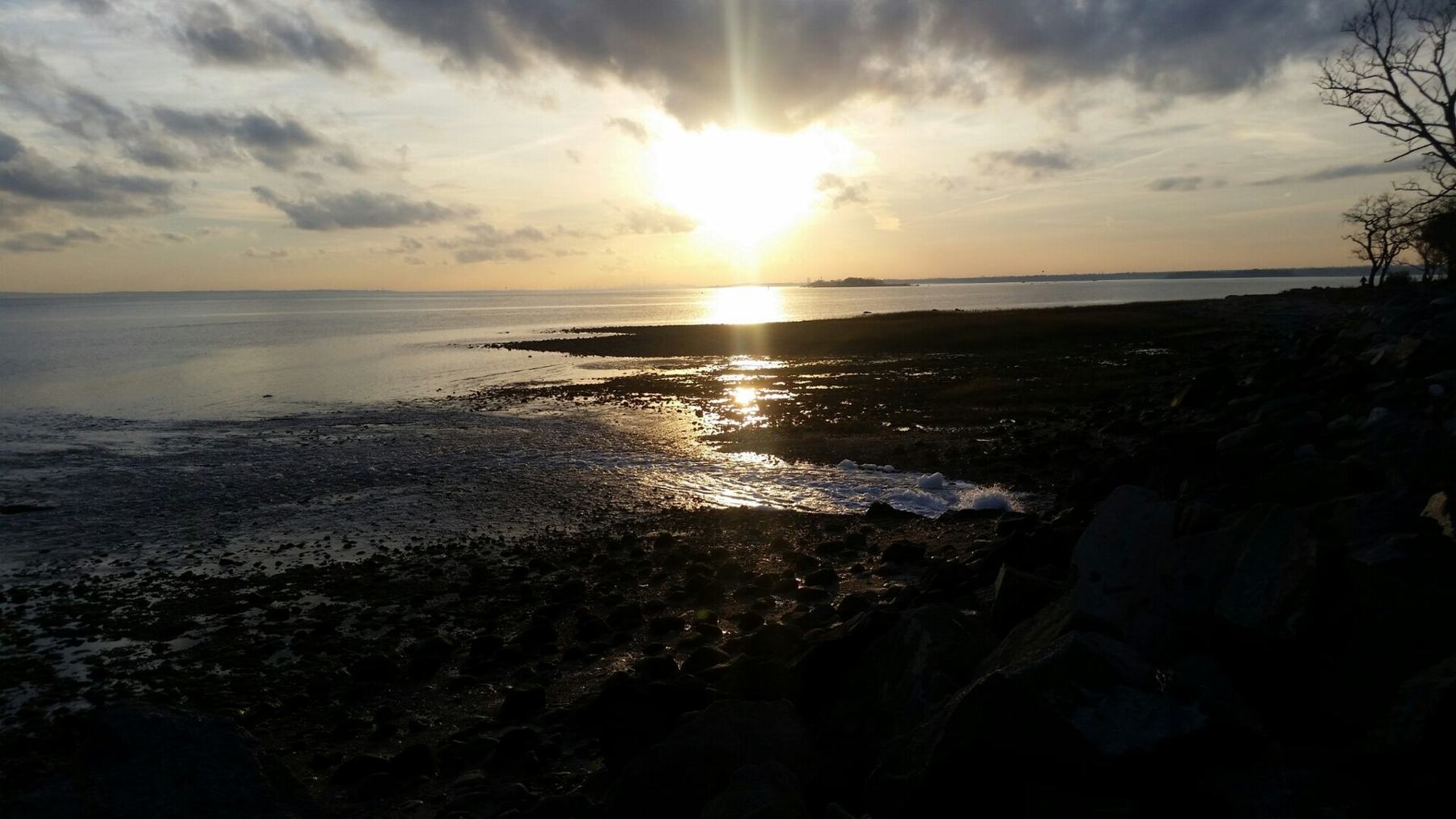 Sunset over Long Island Sound